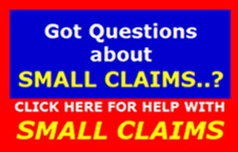 SMALL CLAIMS PROCESS  SERVICE in SHERMAN OAKS